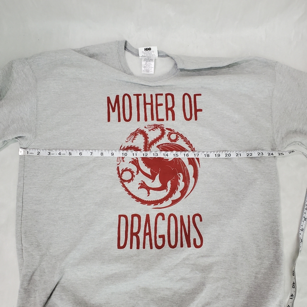 Game Of Thrones HBO Mother Of Dragons Sweatshirt EUC Unisex XL - Picture 9 of 10